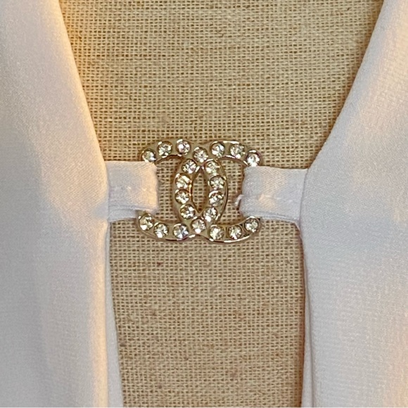 Rare Off-white Open back Ruffle Maxi Dress NWT - Picture 9 of 17